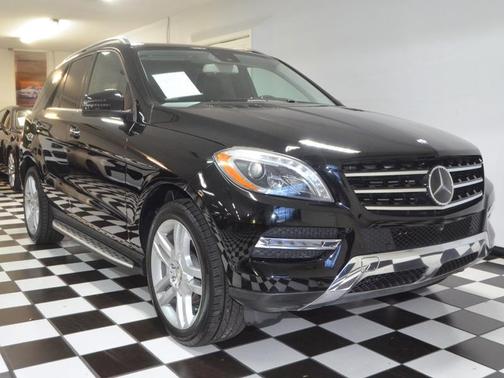 BLACK 2015 Mercedes-Benz M-Class ML 350