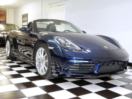 Night Blue Metallic 2018 Porsche 718 Boxster Base