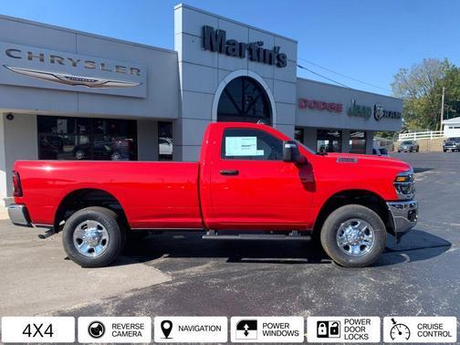Flame Red Clearcoat 2026 RAM 2500 Tradesman Regular Cab 4x4 8' Box