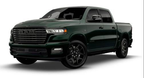 Serrano Green Metallic 2026 RAM 1500 Laramie