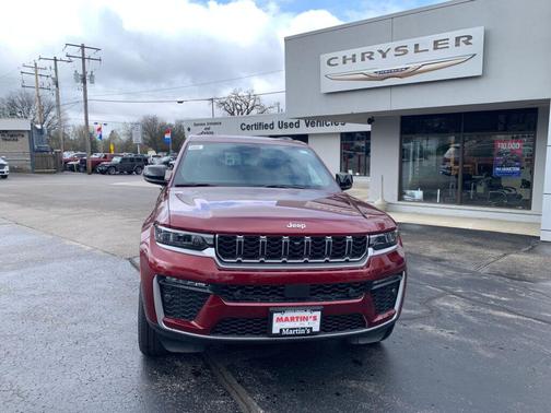 Velvet Red Pearlcoat 2026 Jeep Grand Cherokee L Limited