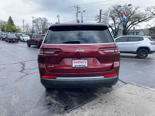 Velvet Red Pearlcoat 2026 Jeep Grand Cherokee L Limited