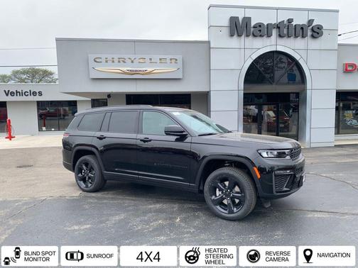 Diamond Black Crystal Pearlcoat 2026 Jeep Grand Cherokee L Limited