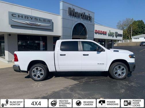 Bright White Clearcoat 2026 RAM 1500 Big Horn/Lone Star