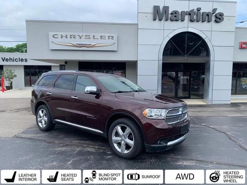 BURGANDY 2012 Dodge Durango Citadel