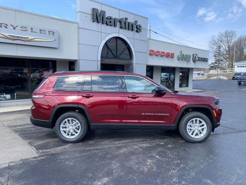 Velvet Red Pearlcoat 2026 Jeep Grand Cherokee L Altitude