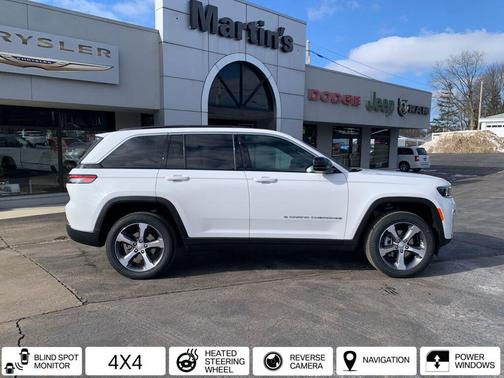 Bright White Clearcoat 2026 Jeep Grand Cherokee Limited