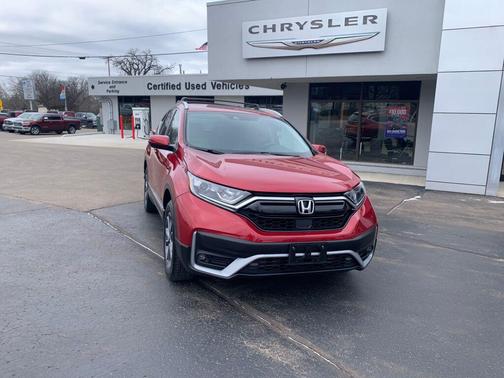 Radiant Red Metallic 2022 Honda CR-V AWD EX