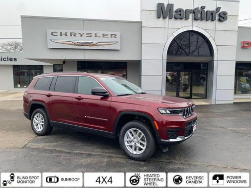Velvet Red Pearlcoat 2026 Jeep Grand Cherokee L Altitude