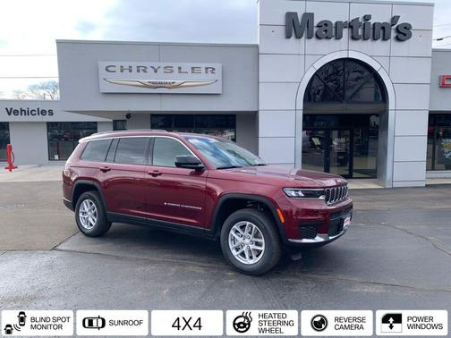 Velvet Red Pearlcoat 2026 Jeep Grand Cherokee L Altitude