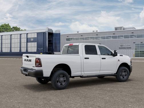 Bright White Clearcoat 2026 RAM 2500 Tradesman Crew Cab 4x4 6'4' Box