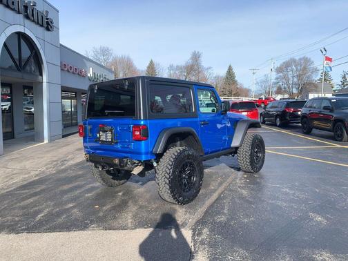 Hydro Blue Pearlcoat 2024 Jeep Wrangler Willys
