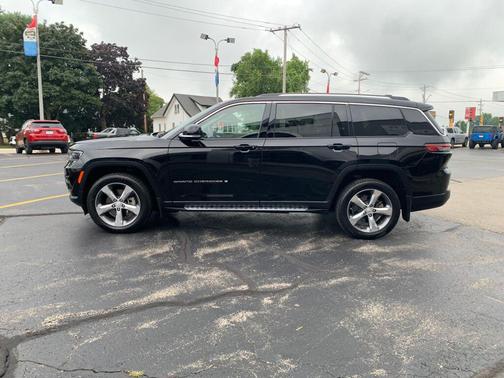 Diamond Black Crystal Pearlcoat 2021 Jeep Grand Cherokee L Limited