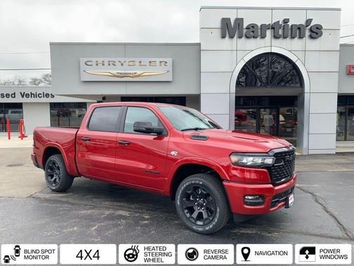Molten Red Pearlcoat 2026 RAM 1500 Big Horn/Lone Star