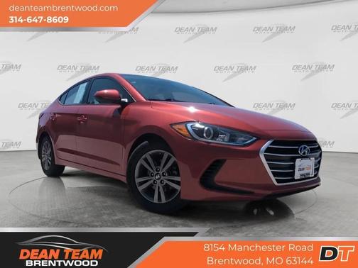 RED 2017 Hyundai ELANTRA SE