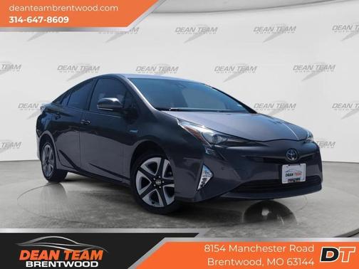 GRAY 2017 Toyota Prius Three Touring