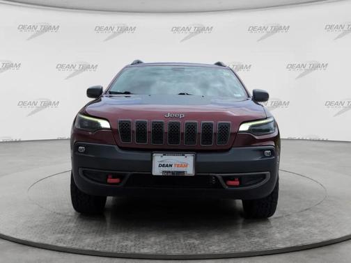 RED 2020 Jeep Cherokee Trailhawk