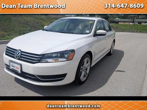 WHITE 2014 Volkswagen Passat 1.8T Auto SE