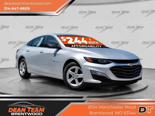 SILVER 2021 Chevrolet Malibu 1LS