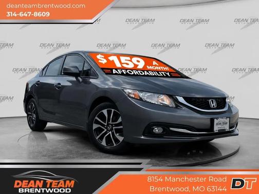 GRAY 2013 Honda Civic EX-L
