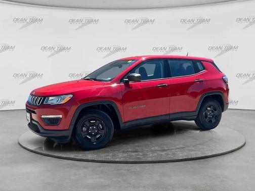 RED 2021 Jeep Compass Sport