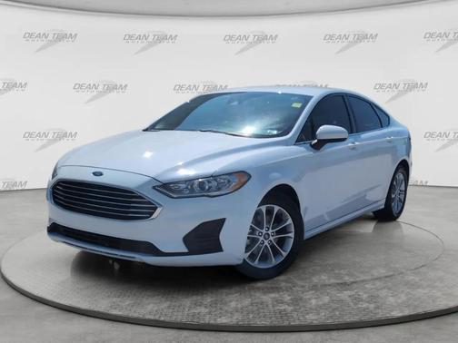 WHITE 2020 Ford Fusion SE
