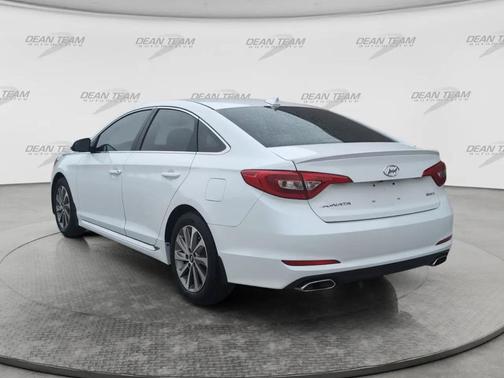 WHITE 2016 Hyundai SONATA Sport