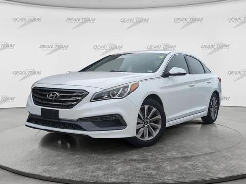 WHITE 2016 Hyundai SONATA Sport