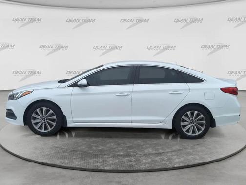 WHITE 2016 Hyundai SONATA Sport