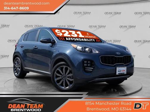 BLUE 2018 Kia Sportage EX