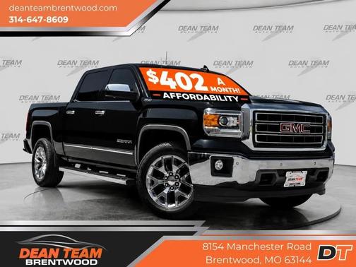 GRAY 2015 GMC Sierra 1500 SLT