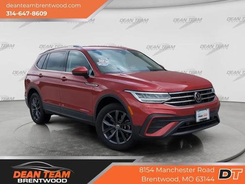 RED 2023 Volkswagen Tiguan 2.0T SE 4MOTION