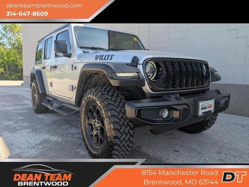 SILVER 2024 Jeep Wrangler Willys