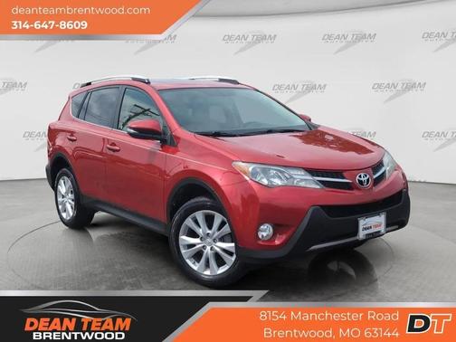 RED 2013 Toyota RAV4 Limited