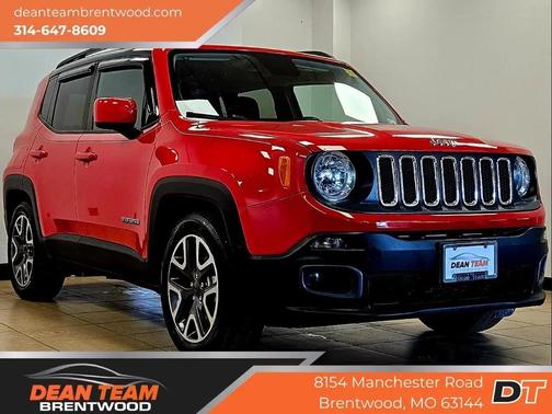 RED 2016 Jeep Renegade Latitude