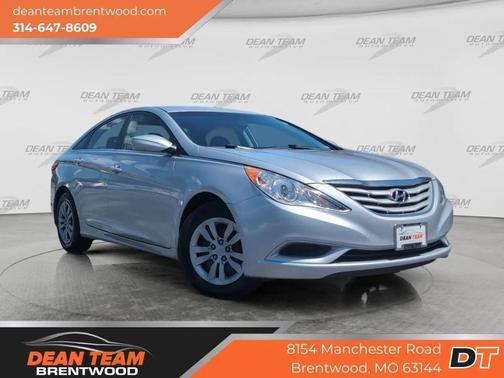 Silver 2011 Hyundai SONATA GLS