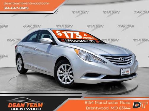 Silver 2011 Hyundai SONATA GLS