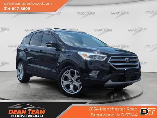 BLACK 2017 Ford Escape Titanium
