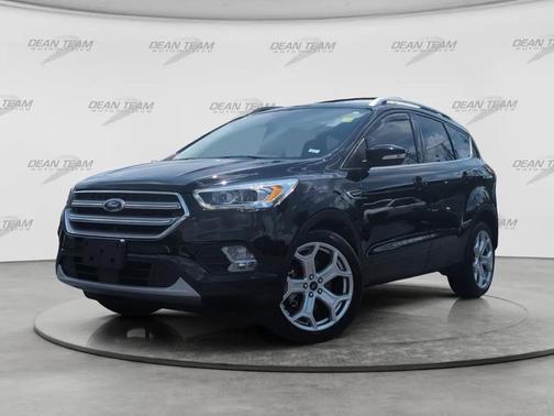 BLACK 2017 Ford Escape Titanium