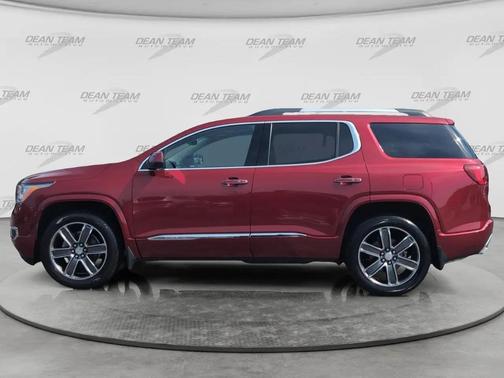 Red 2019 GMC Acadia Denali