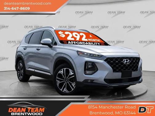 SILVER 2020 Hyundai SANTA FE Limited 2.0T