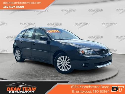 BLACK 2008 Subaru Impreza 2.5i