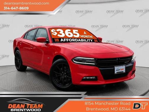 RED 2018 Dodge Charger GT