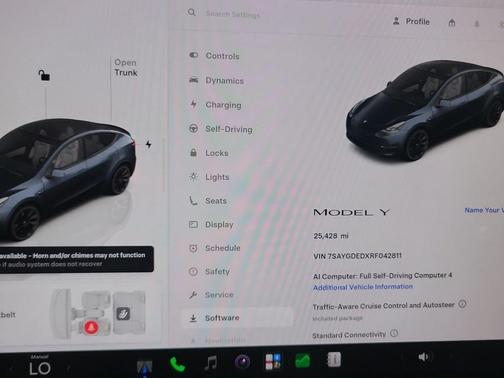 Gray 2024 Tesla Model Y Long Range