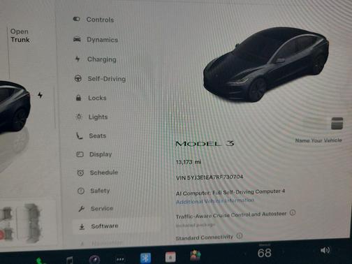Gray 2024 Tesla Model 3 Standard Range