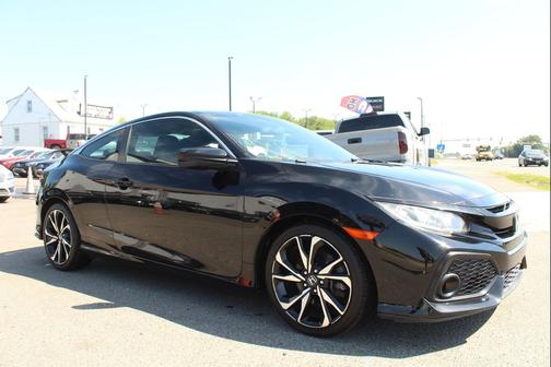 Black 2018 Honda Civic Si