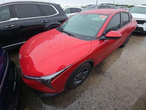 Red 2025 Kia K4 LXS