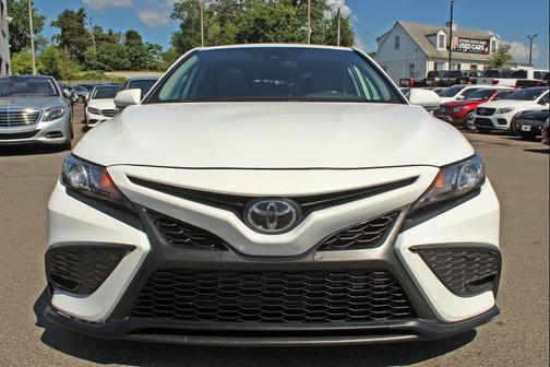 WHITE 2021 Toyota Camry SE