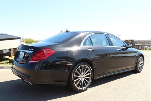 Black 2014 Mercedes-Benz S-Class S 580 4MATIC
