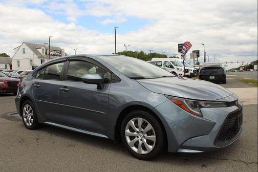 Blue 2021 Toyota Corolla LE